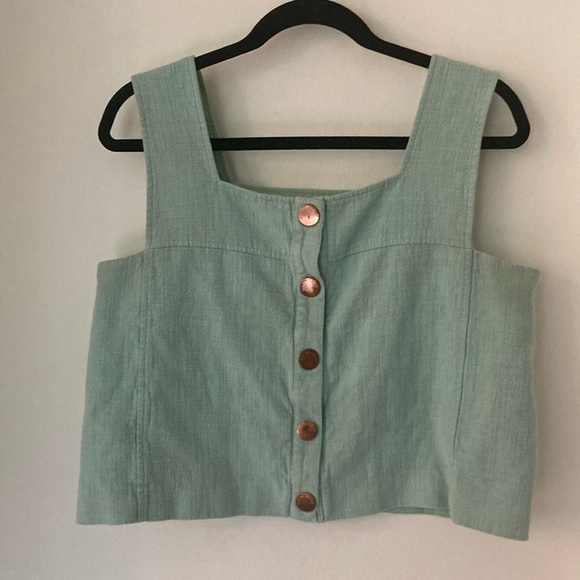 See by Chloe turquoise women’s top sz L / 44 - Picture 3 of 8